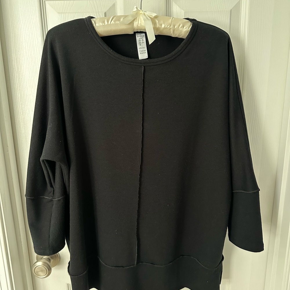 SPANX Air Essentials Black Women's Top/Sweatshirt